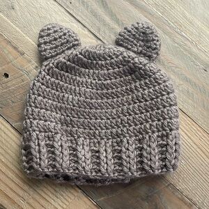 Handmade New-Baby Bear Hat